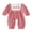 Red, variant on aturustex Infant Baby Girls Christmas Jumpsuit 0 3M 6M 12M Newborn Santa Claus/Christmas Tree Embroidery Romper Long Sleeve Crew Neck Bodysuits Toddler Little Girl Fashion Loose Casual Daily Clothes