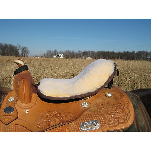 HEATED SEAT SAVER SADDLE CUSHION TAN LARGE