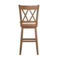 thumbnail image 5 of Weston Home Sheena Bar Stool with Swivel, Oak, 5 of 5