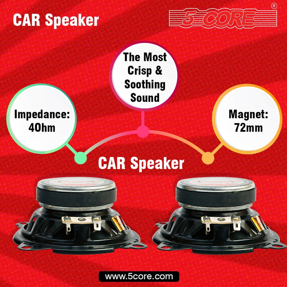 5 core full range speakers