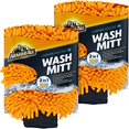 thumbnail image 2 of Armor All Microfiber Car Wash Mitt, Car Wash Glove for Clean Cars, Trucks, Motorcycles, 2 Each, 2 of 4