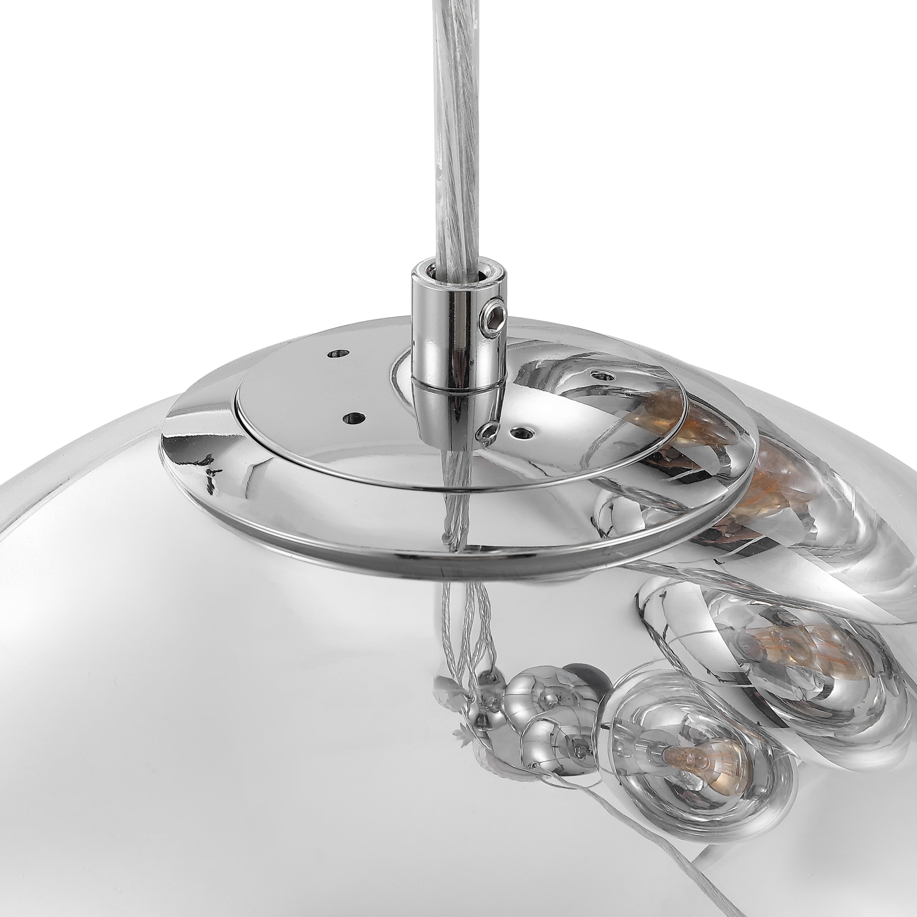 Safavieh Counture Skylina Metal 5-Light Chandelier, Charcoal