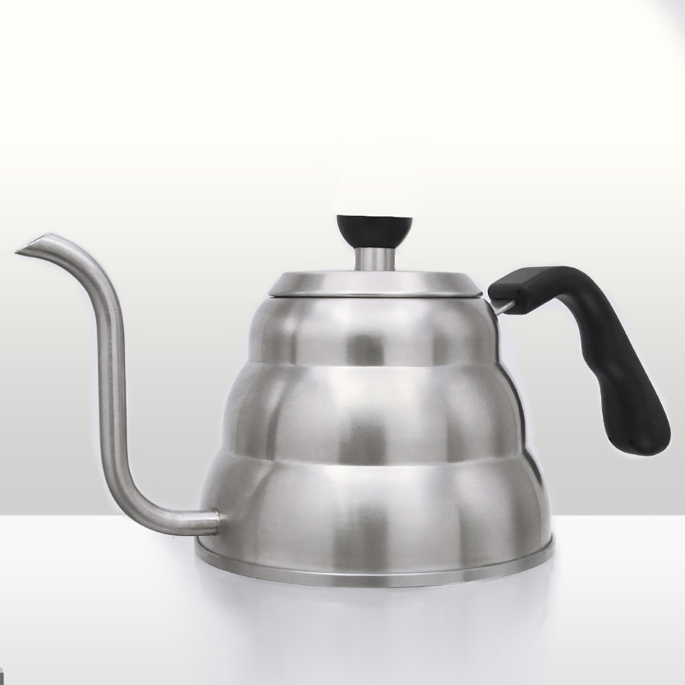 Zeus 1/1.2L Stainless Steel Pour Over Tea Coffee Kettle Gooseneck Drip
