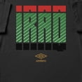 thumbnail image 2 of Umbro Men's Iraq Stacked Soccer T Shirt (Black, S-XXXL), 2 of 4