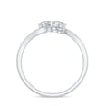 thumbnail image 3 of Certified Lab Diamond Heart Promise Ring, EF-VS Quality, Toi Et Moi Ring, 925 Sterling Silver, US 4.00, 3 of 9