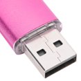 thumbnail image 4 of , Durable Aluminum Alloy USB 2.0 U Disk, Rose Red For Desktop Computer, 4 of 8