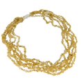thumbnail image 2 of NOVICA Citrine multi-strand necklace, 'Citrus Burst', 2 of 6