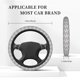thumbnail image 3 of Balery Cute Sloth Fundas elásticas antideslizantes para volante, funda protectora universal para hombre y mujer, 15 pulgadas, accesorios para coche., 3 of 6