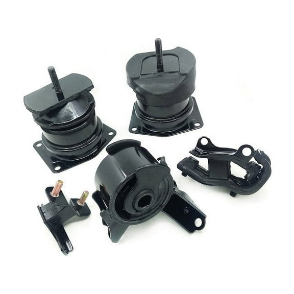 Front and Rear Engine Mount and Transmission Mount Kit - 5 Piece - Compatible with 1998 - 2002 Honda Accord 3.0L V6 1999 2000 2001