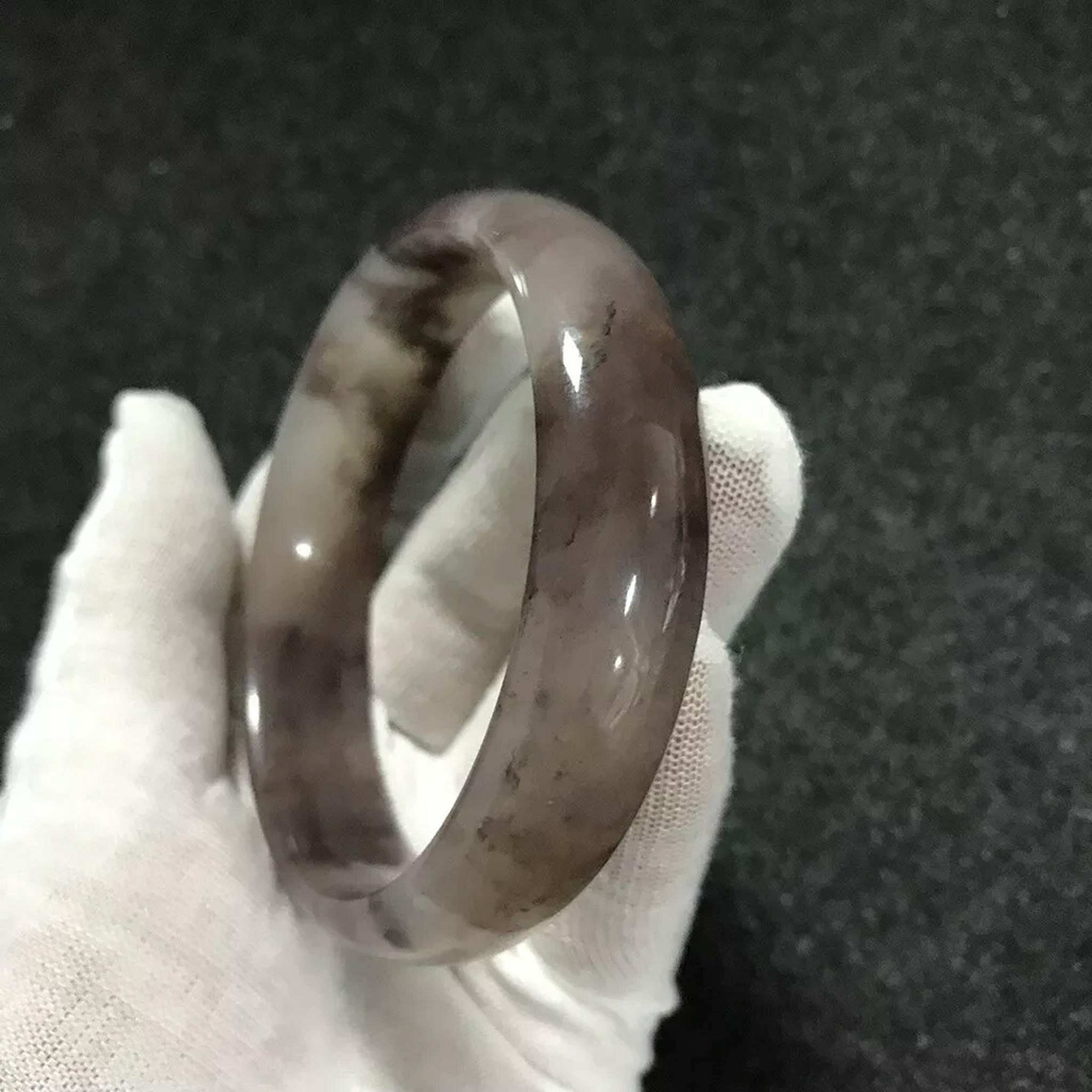 HOOUN inner diameter 68mm Natural Jade Bangle Jade Bracelet Women's Jewelry