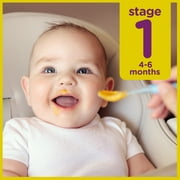 Parent's Choice Organic Stage 1 Baby Food Apple Puree, 4 oz Jar