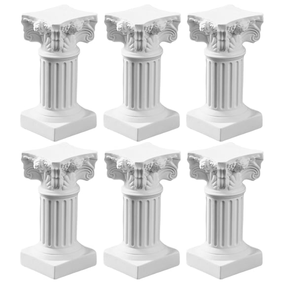 6 Pcs Tealight Holder Holders for Pillar Candles Nordic Mini
