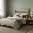 thumbnail image 1 of Cabecera Para Cama Matrimonial Modelo Lisboa Madera De Pino Cera Transparente Muebles GM, 1 of 2