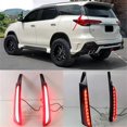 thumbnail image 4 of 1 Set LED Reflector Rear Lamp For Toyota Fortuner Model B, 4 of 5