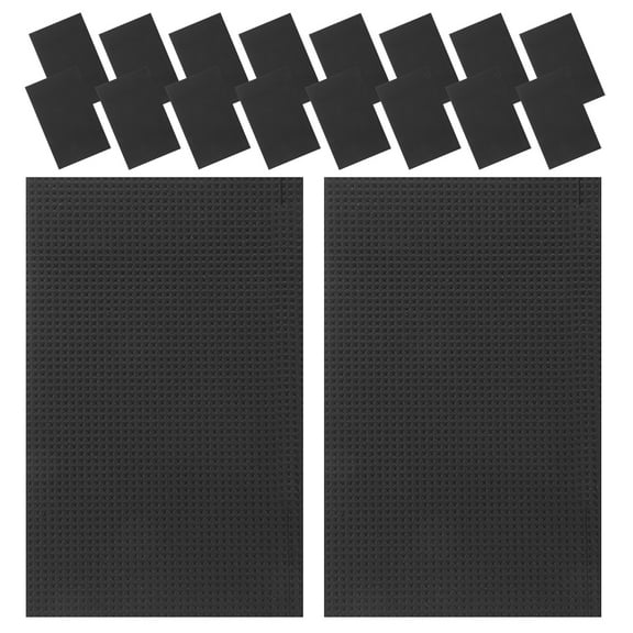 HOMEMAXS 20 Sheets Indoor Plant Stand Decor Shockproof Anti-slip Mat
