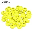thumbnail image 3 of Cord Locks, Ball Spring Toggle Stopper for Drawstring Bag Shoelaces, Yellow 30 Pack, 3 of 5