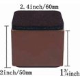 thumbnail image 2 of Bed Risers Furniture Risers Add 2 Inch Height, Solid Steel Support 10000 Pounds, Table Riser, Chair or Couch Riser, Set of 4 Furniture Riser, 2 of 5
