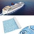 thumbnail image 3 of ToppiJoy 5mm Thickness EVA Boat Flooring Foam Decking Sheet Marine Floor Boat Mat Boat Carpet Sheet for Motorboat RV Yacht Kayak Surfboard Swimming Pool(Blue White Camouflage), 3 of 9