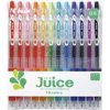 pilot juice gel ink ballpoint pen, 0.5mm, 12 color set (lju120ef-12c)
