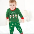 thumbnail image 2 of Popshion Toddler Boys Christmas Pajamas Cotton Pjs Set Sleepwear, 2-Piece, Size 6T, 2 of 7