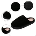 thumbnail image 5 of Gvdentm Slipper Women Memory Foam Cozy Warm Bedroom Shoes Outdoors Furry Slip on Slippers Slippers for Women Memory Foam(Black,8), 5 of 8