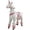 Size 4 for Age 4-9, variant on DEYGIA Ride on Unicorn Toys, Mechanical Cycle Walking Action Plush Animal, Max Load 165 lbs