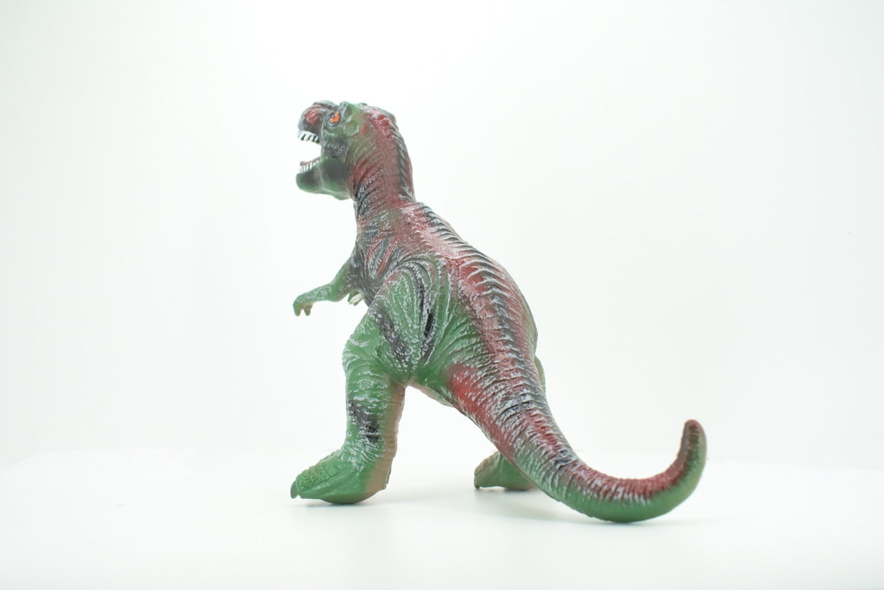Tyrannosaurus Rex Toy, T Rex, Cretaceous Dinosaur, Hand Painted, Educational, Soft Rubber, Lifelike Model, Figurine, Replica, Gift, 13" AR04 B300
