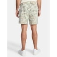 thumbnail image 3 of Chevrolet Men's and Big Men's Camo Fleece Jogger Shorts, Sizes S-3XL, 3 of 5