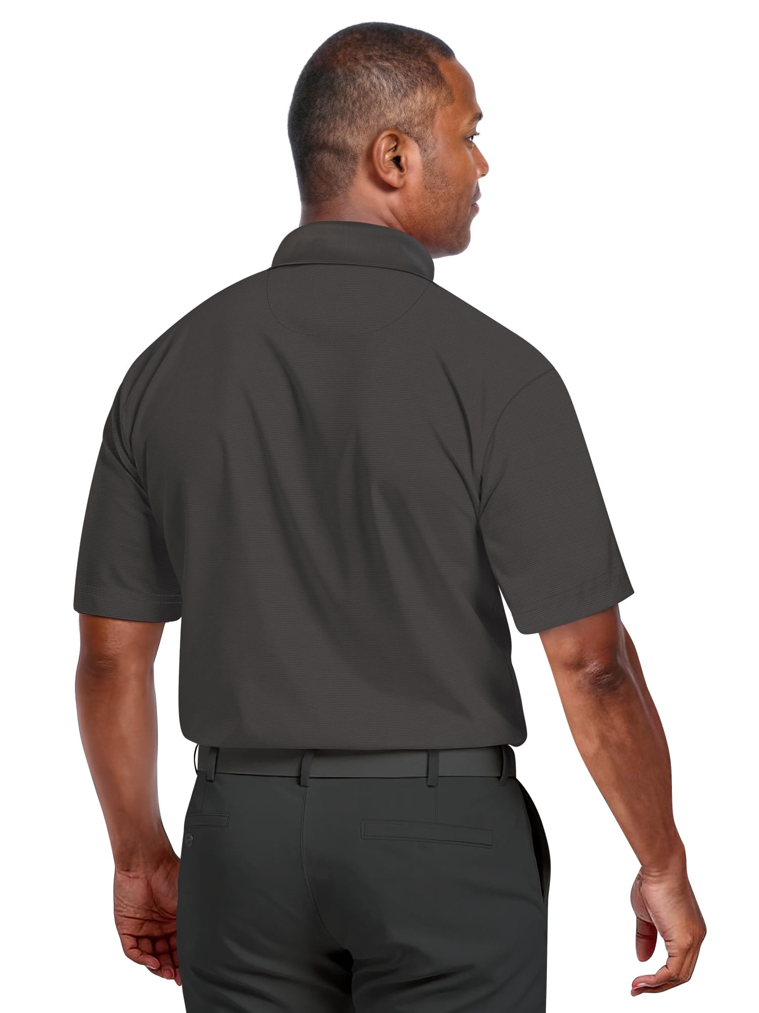 Ben Hogan Performance Men's & Big Men's Easy Care Solid Short Sleeve Golf Polo Shirt, up to 5XL