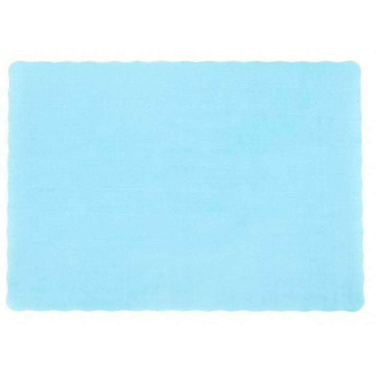 Pastel Blue Paper Placemats