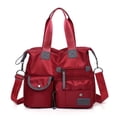 thumbnail image 4 of Recién llegado, bolsos de mensajero de nailon para mujer, bolsos de mano casuales de gran capacidad para mujer, bolsos cruzados de hombro para mujer, impermeables, 4 of 4