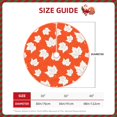 thumbnail image 2 of Haiem Bright Autumn Leaves Charm Pattern Christmas Tree Skirt Merry Christmas Party Christmas Tree Decoration,New Year Decorations-48", 2 of 6
