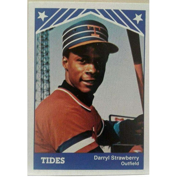 MLB 1983 Darryl Strawberry Official League Photo Trading Card #28 (TCMA)