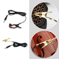 thumbnail image 3 of Conector de con Clip de Recogida de Violín Chino Erhu de 3,5 Mm para Instrumentos Musicales - Negro Erhu, se describe Baoblaze Clip de recogida de guitarra, 3 of 8