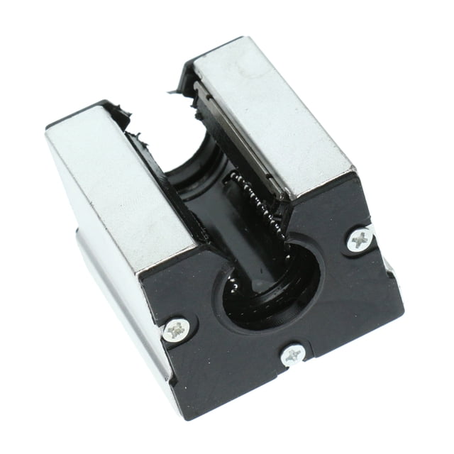 Apertura Casquillo guía del cojinete Caja antipolvo Manguito deslizante de aluminio abierto SBR16 20 25 30 35 40 SBR40 94 x 85 x 72 mm Soledad Apertura de la guía del cojinete