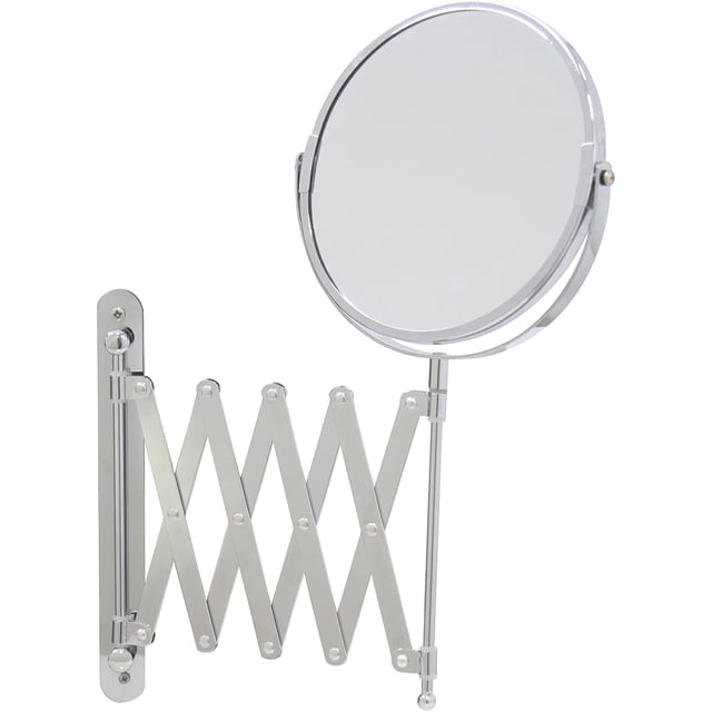 vanity mirror Bathroom Mirrors Wall Mounted With Lights Magnification,double- sided Makeup Mirrors Magnifying Shaving Mirrors