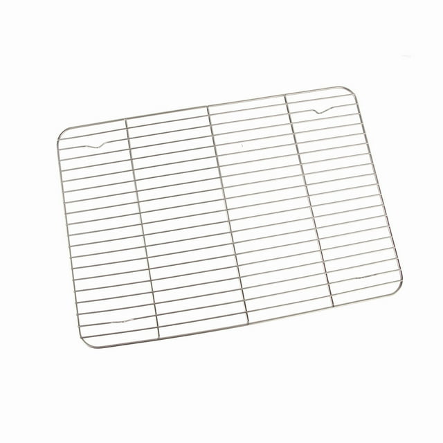 Kitchen Barbecue Racks, Stainless Steel Grilling Rack Rustproof Heat Resistance High Strength Sturdy Structure for Roasting