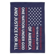 USA Flag Pledge of Allegiance America Garden Yard Flag