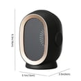 thumbnail image 3 of HongHeng Electric Space Heater,Portable Energy Efficient Space Heaters for Indoor Use,Two-Speed Portable Heater Fan for office with Adjustable,Overheating Protection,Dumping shutdown, 3 of 7