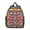Geometric Stripe Red, variant on Geometric Star Blue Pattern Backpack for School, Cute School Bag with Adjustable Shoulder Straps and Padded Back, 13.8"x11.4"x6"