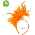 thumbnail image 2 of Felizhouse 1920s Fascinator Feather Headband Kentucky Derby Tea Paty Hat Headpiece for cocktail Party, 2 of 6