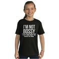 thumbnail image 4 of I'm Not Bossy I Just Know Funny Boss Crewneck T Shirts Boy Girl Teen Brisco Brands M, 4 of 6