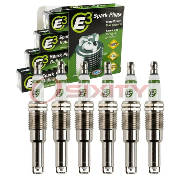 6 pc E3.70 E3 Spark Plugs compatible with 7989 HT1 HT15 HT2 PZH14F PZT14F PZT1F PZT2F PZT2FE SP421 SP462 SP507 SP515