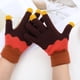 thumbnail image 5 of Guantes de invierno para mujeres niñas estudiantes guantes de punto guantes de pantalla táctil cálidos dedos completos guantes de punto para mujer invierno cálido cepillado, 5 of 5
