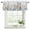 white, variant on 2 Pack Blue Beige Coastal Valances for Windows Bedroom Living Room Window Treatments, Beach Starfish Summer Eucalyptus Retro Rod Pocket Valance Drapes Short Kitchen Curtains Over Sink 42"x12"