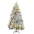 thumbnail image 1 of Árbol de Navidad Artificial Plegable vidaXL de 1.8 m con 808 Puntas, 1 of 8