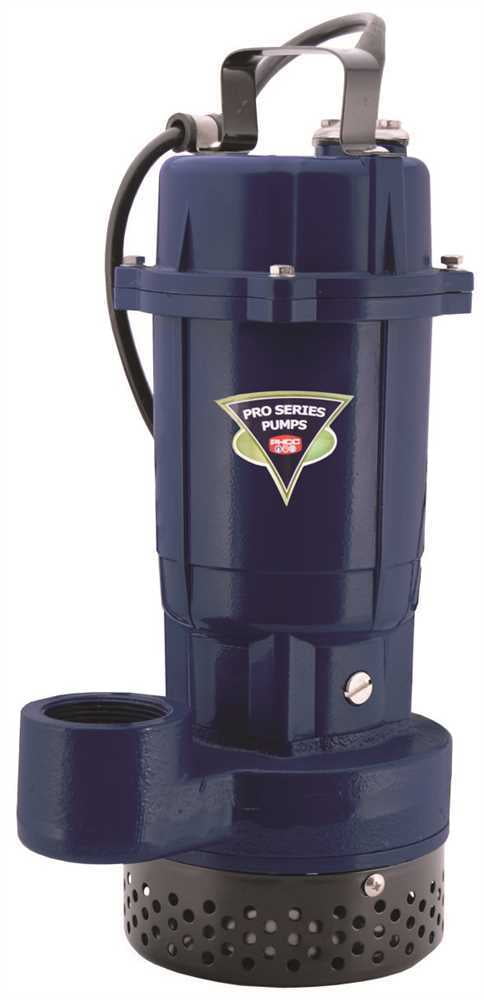 Pro Series Pumps ST1033-NS 1/3 HP Cast Iron / Cast Aluminum Submersible