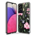 thumbnail image 3 of MUNDAZE Samsung Galaxy Z Flip 4 Shockproof Clear Hybrid Protective Phone Case Spring Pastel Wild Flowers Summer Classy Elegant Cover, 3 of 5