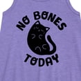 thumbnail image 2 of Instant Message - No Bones Today Melty Cat - Toddler and Youth Girls A-line Dress, 2 of 5