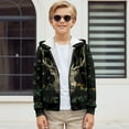 thumbnail image 5 of chaqlin American Flag Deer Hoodies for Boys 11-13 Zip Up Hooded Jacket Kids Long Sleeve Zipper Sweatshirt Causal Running Workout Sports Top with Pocket, 5 of 7